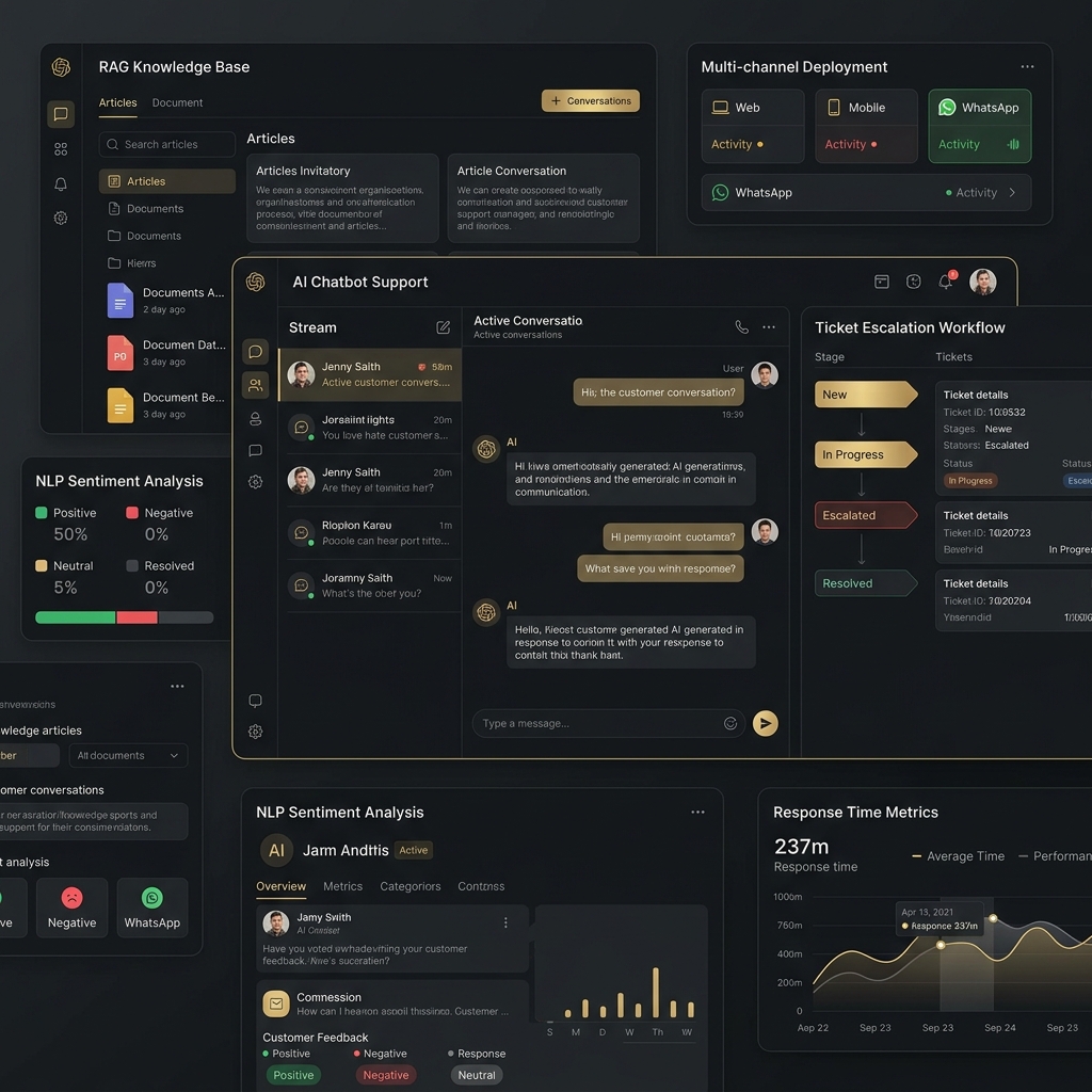 AI Support Assistant Solution Architecture